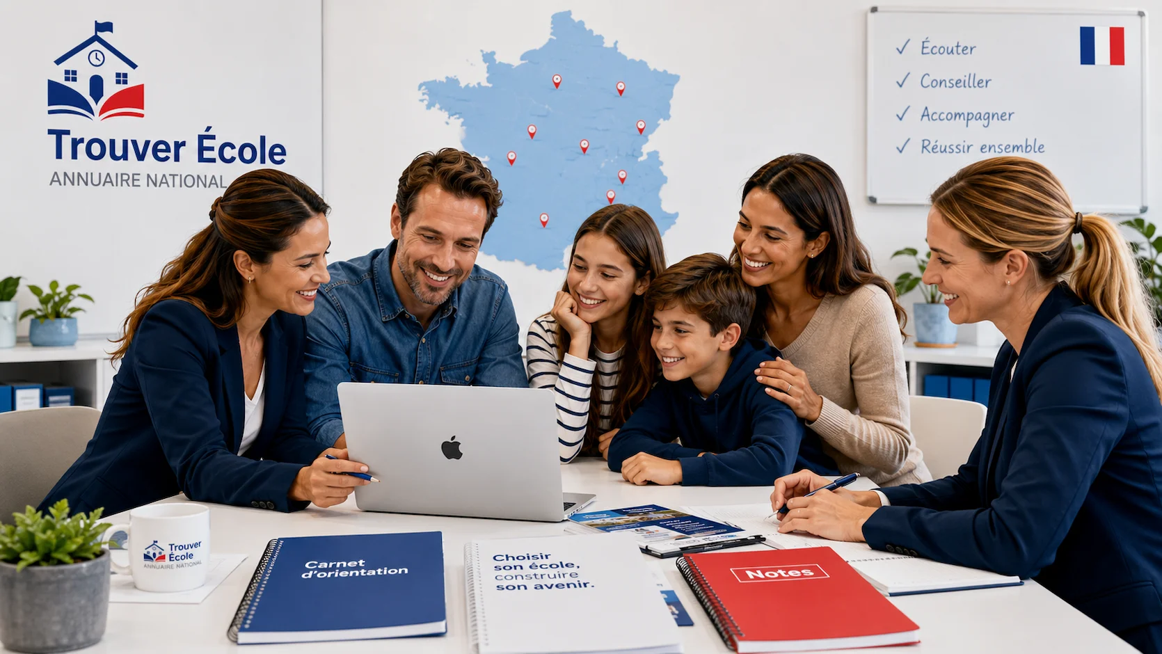 Équipe et mission de Trouver École
