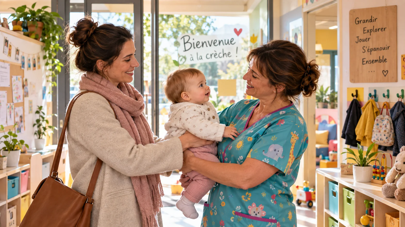 Réussir la période d'adaptation en crèche ou chez la nounou : Conseils pour bébé et parents