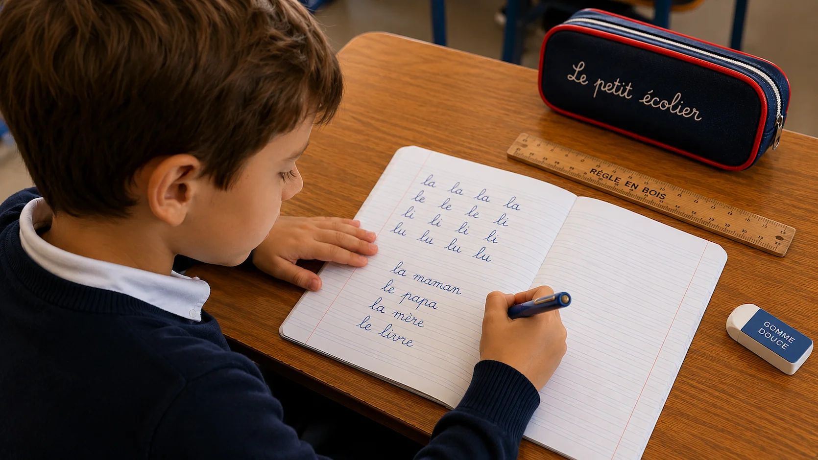 Apprendre l'écriture cursive au CP : Lignes d'entraînement et enchaînements de lettres