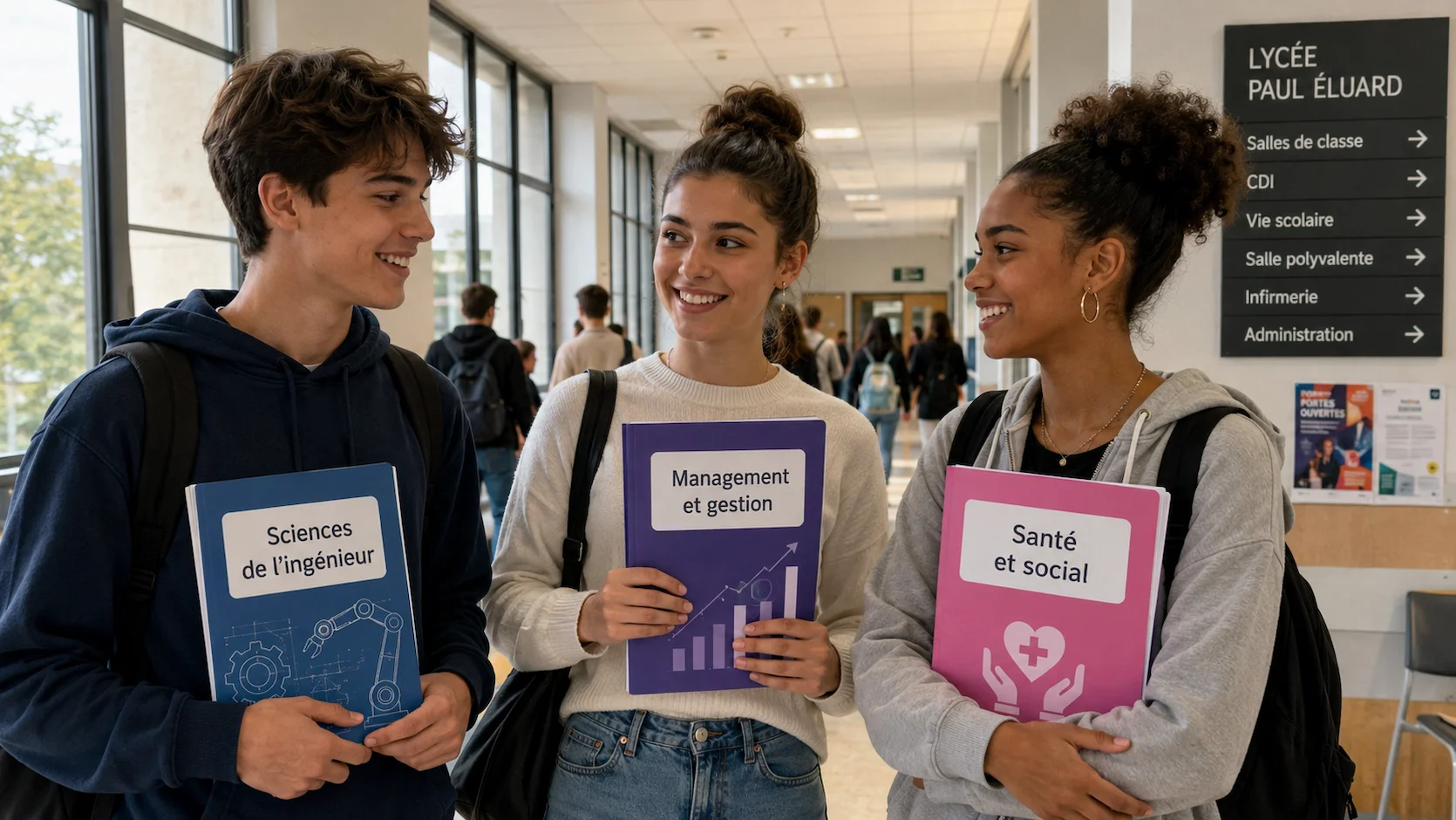 STI2D, STMG, ST2S : Quel bac technologique choisir selon son profil ?
