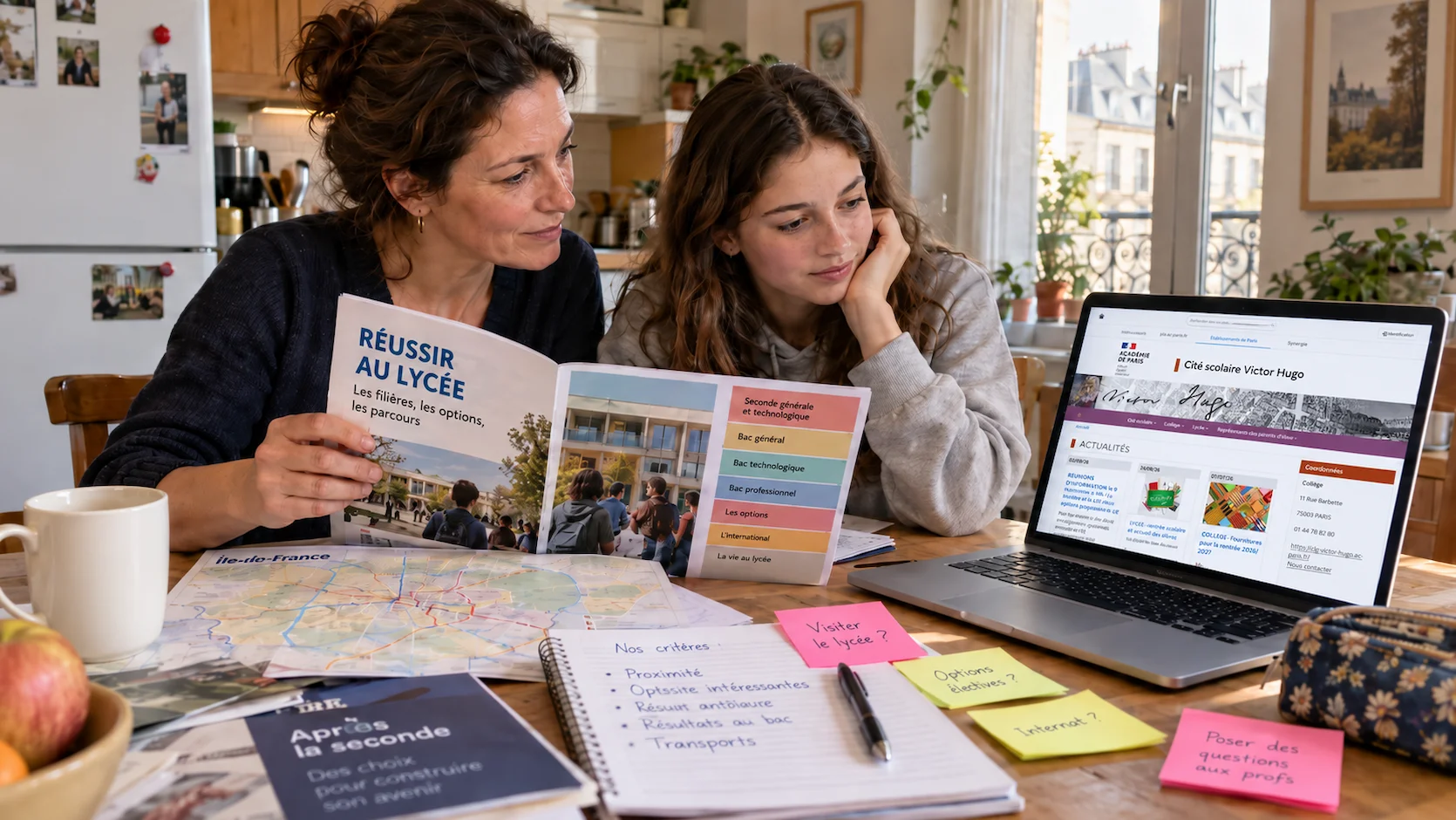 Comment choisir un lycée : Spécialités, taux de réussite, options et transport