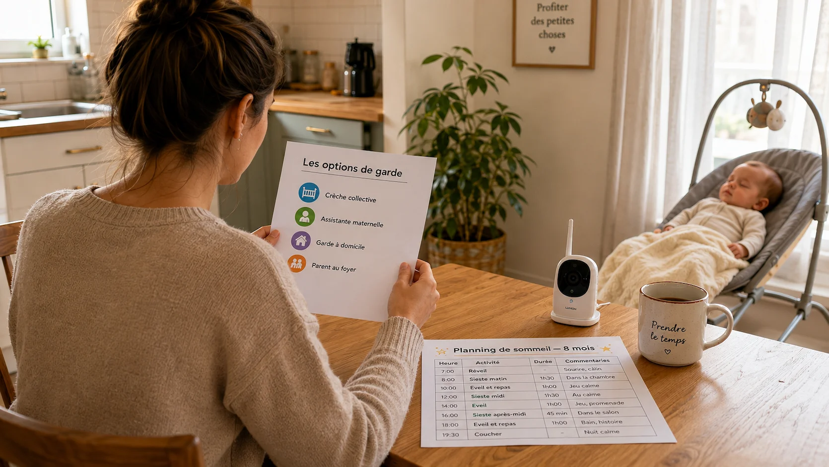 Choisir un mode de garde selon le rythme de son enfant : Sommeil, repas, séparation