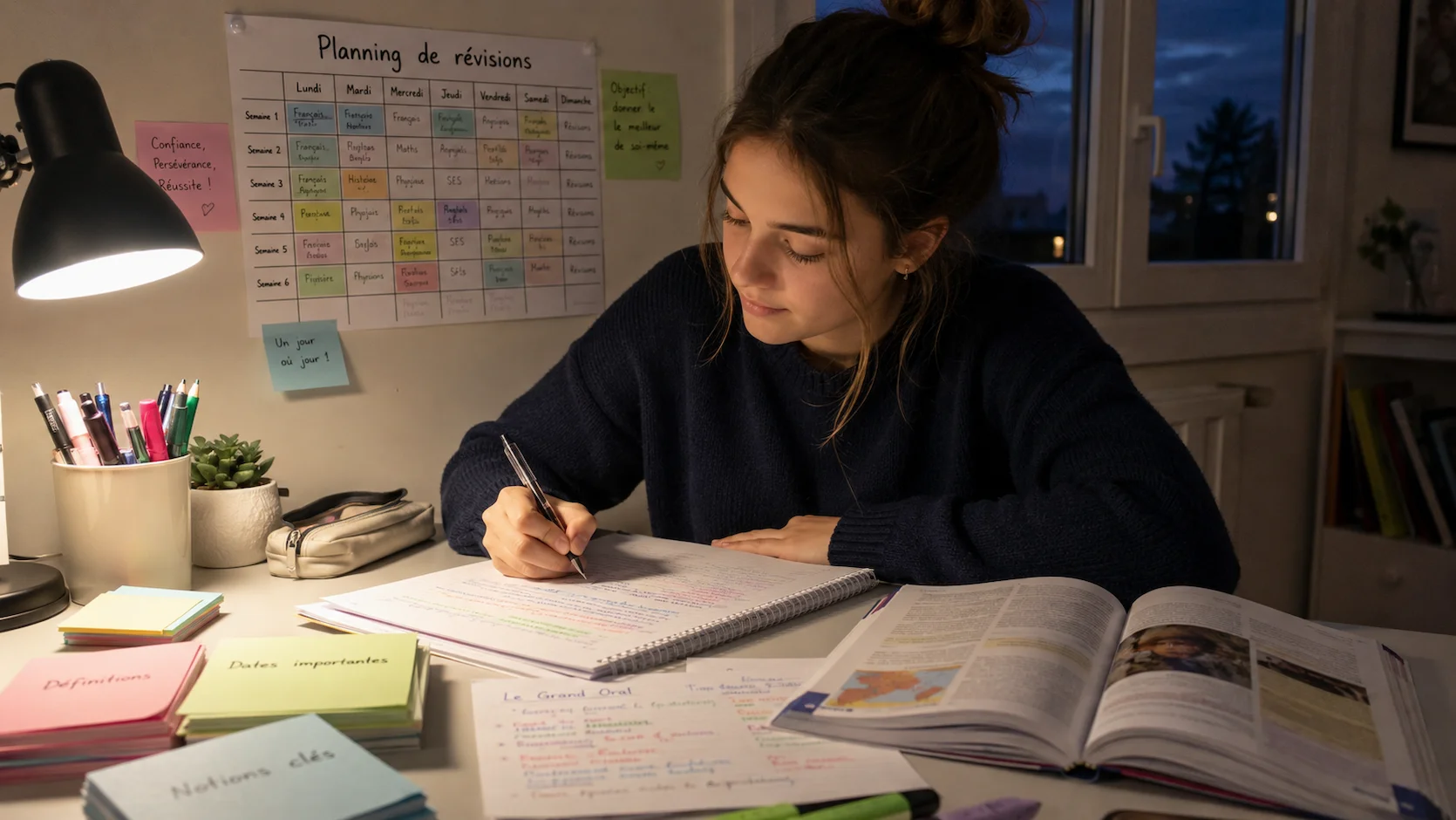Comment bien réviser la veille d'un contrôle : Le guide étape par étape