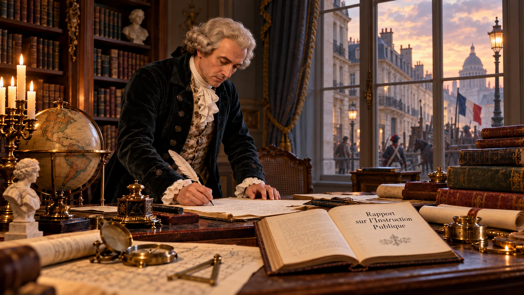 Condorcet et l'instruction publique : Son projet d'education pour tous