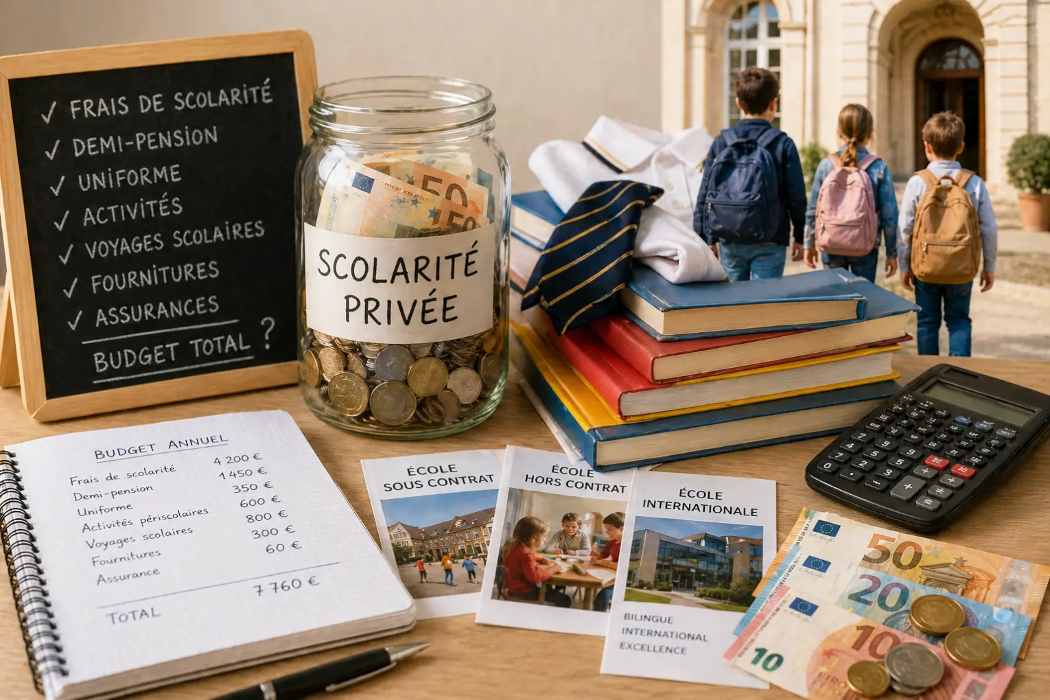 Quel est le coût réel d'une scolarité en école privée en France ?