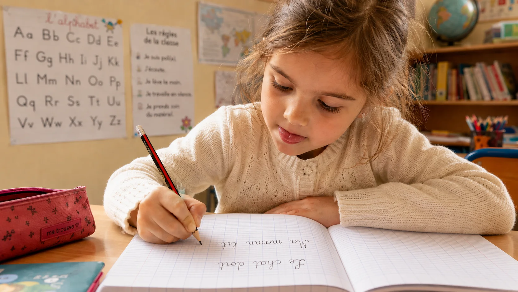 Dictées de phrases courtes pour le CP : 50 exercices progressifs d'orthographe quotidienne