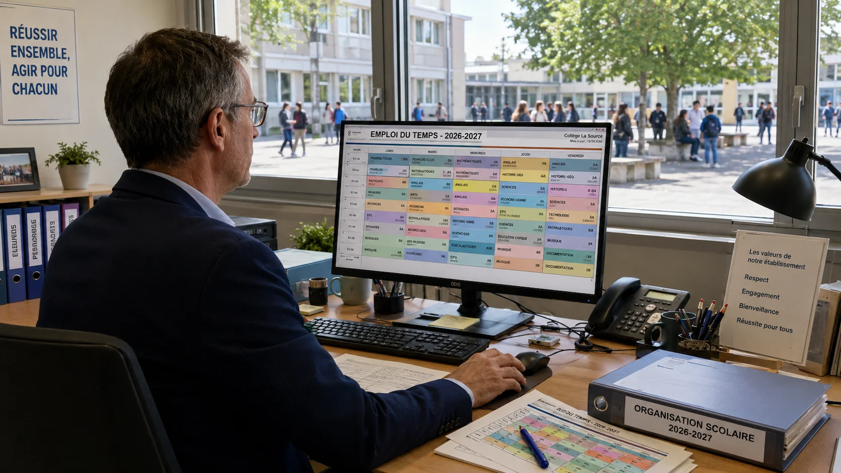L'emploi du temps scolaire : Comment il est construit et ce qui peut changer