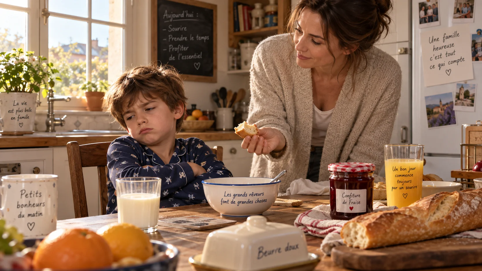 L'enfant qui ne mange rien le matin : Solutions pratiques avant une journée d'école
