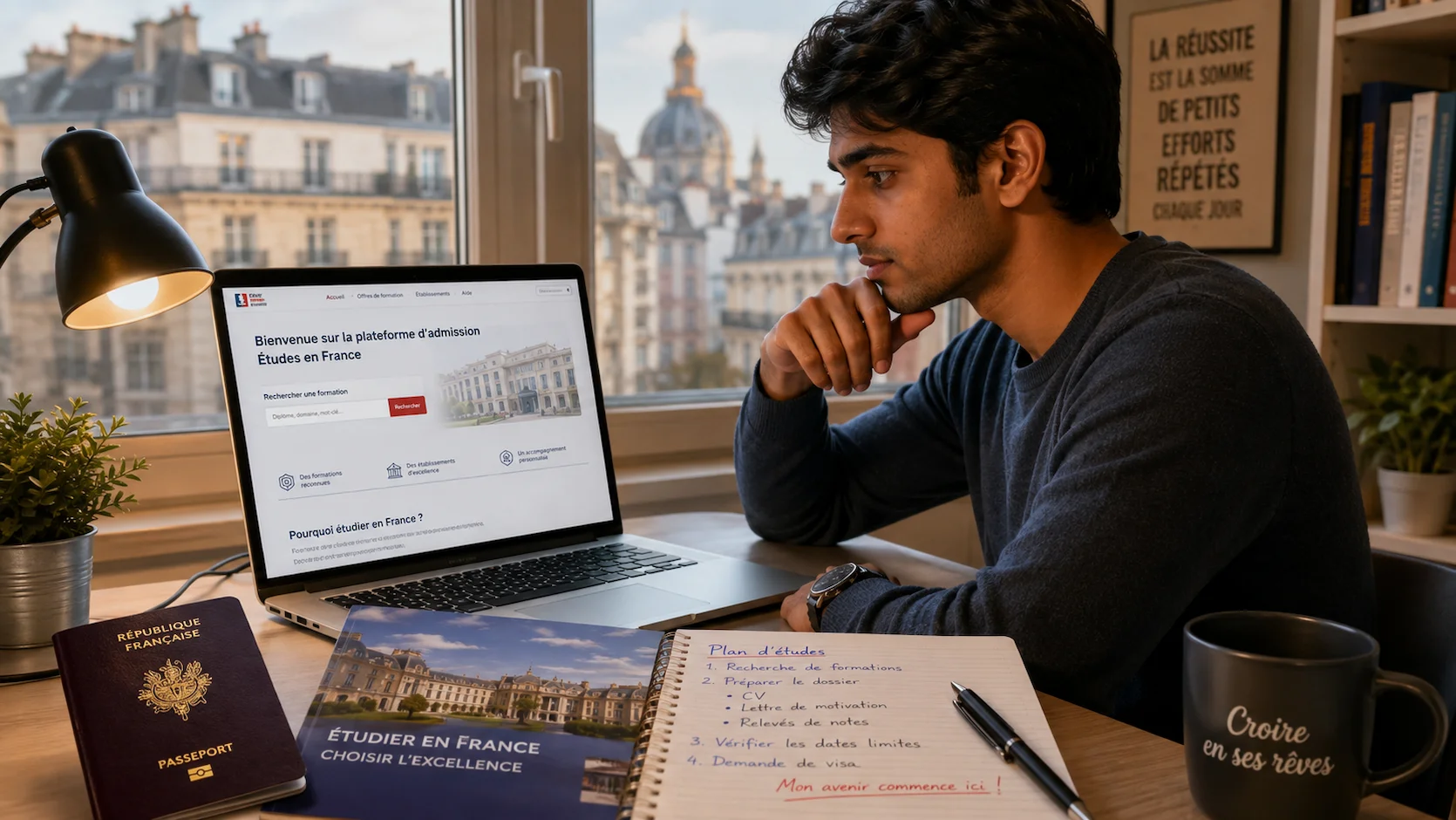 Étudier en France : Comment fonctionne la procédure et la plateforme Campus France pour les étudiants internationaux