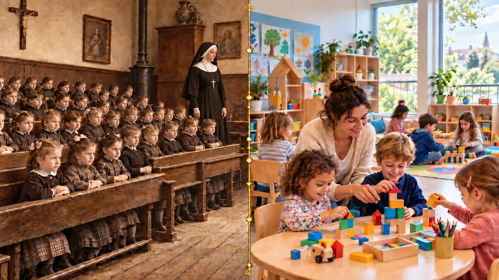 Histoire de l'école maternelle en France : Des salles d'asile à l'école d'aujourd'hui