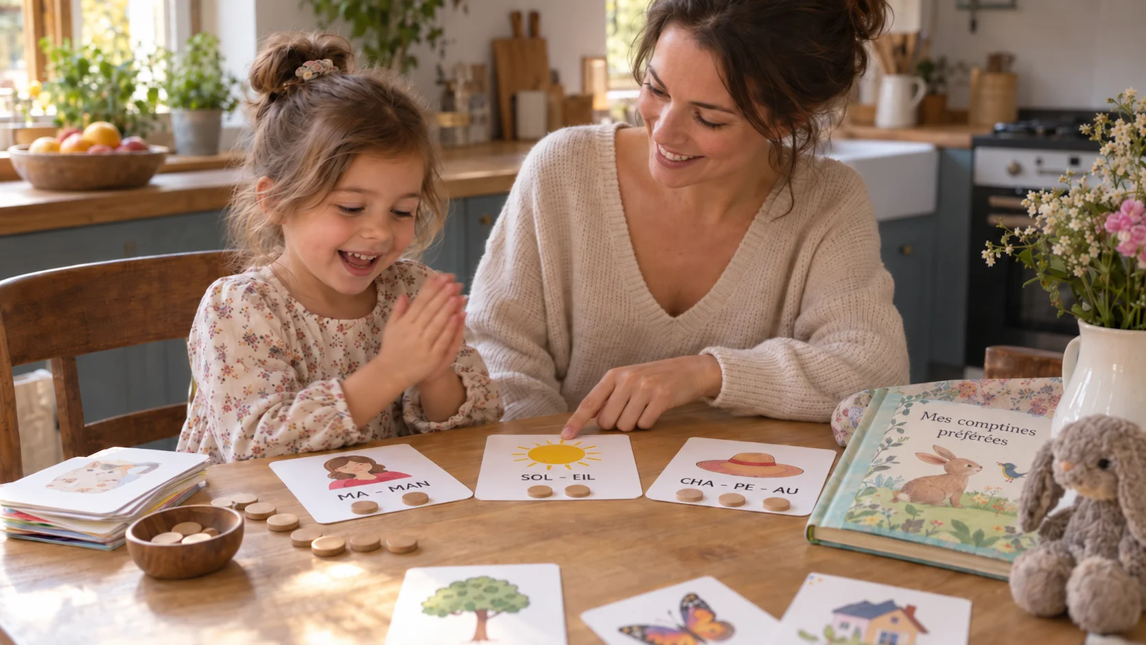 Jeux de syllabes et de phonologie : Exercices amusants pour preparer la lecture au CP