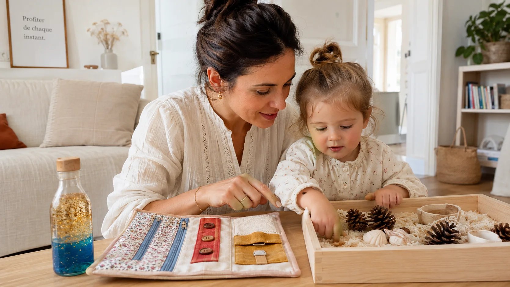 Jouets sensoriels Montessori : Comment les fabriquer soi-même (DIY) à moindre coût