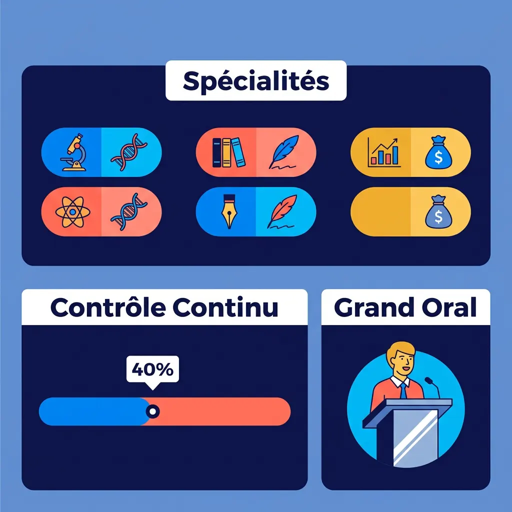 Le nouveau Baccalauréat expliqué : Spécialités, contrôle continu et Grand Oral