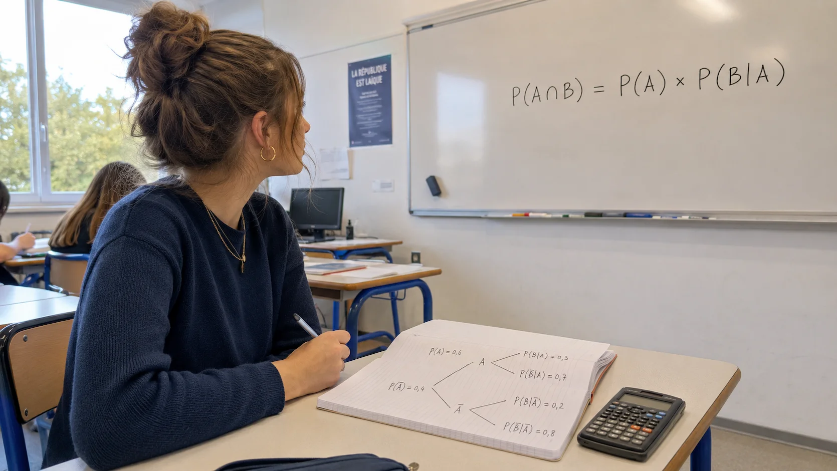 Calculer des probabilités conditionnelles : Formules et arbres pondérés au lycée
