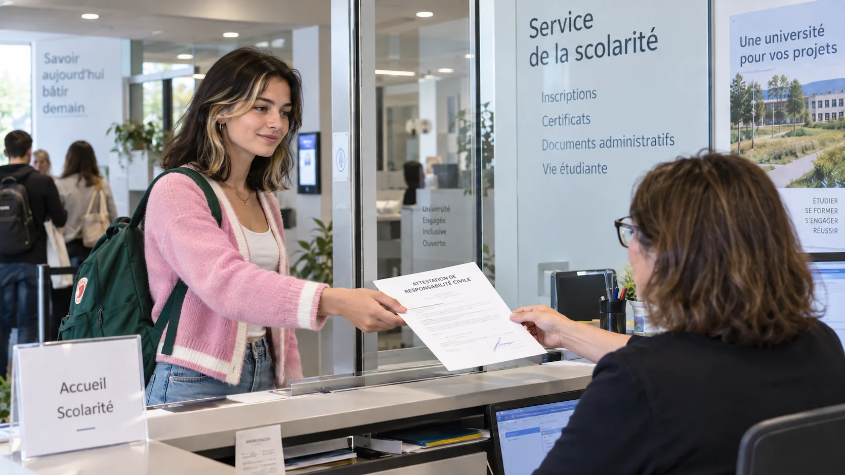 Responsabilité civile étudiant : Quand l'attestation est-elle demandée à l'université ou en école ?