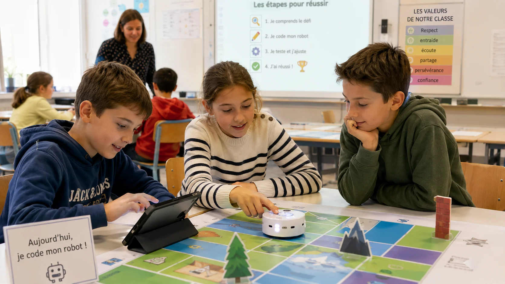 La robotique à l'école primaire et au collège : Kits, concours et apprentissages